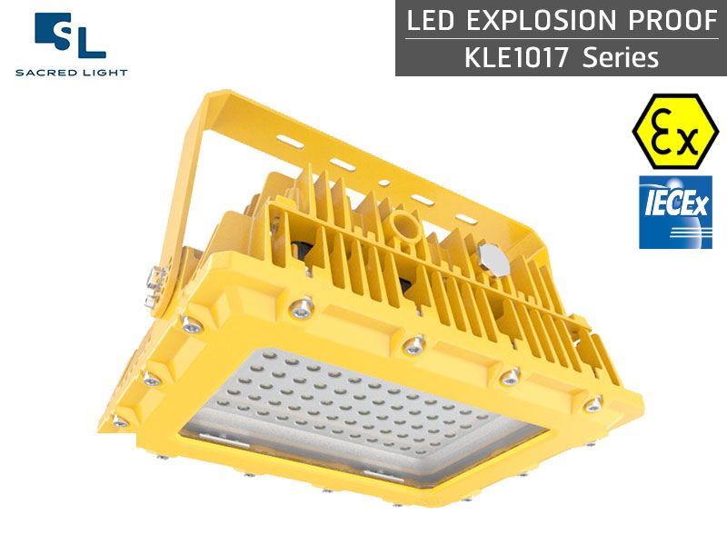 โคมไฟฟลัดไลท์กันระเบิด LED รุ่น KLE1017 Series (ATEX/IECEx)