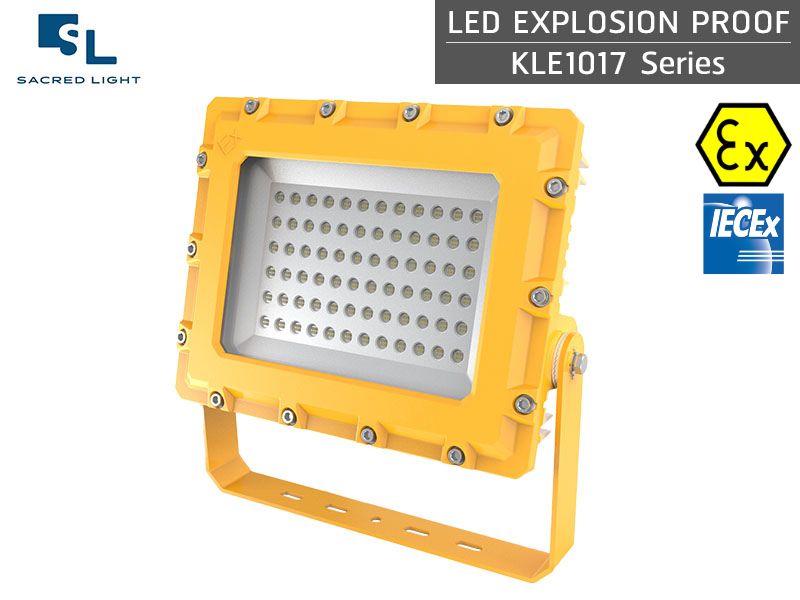 โคมไฟฟลัดไลท์กันระเบิด LED รุ่น KLE1017 Series (ATEX/IECEx)