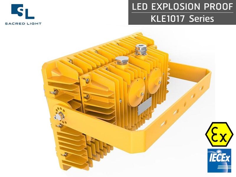 โคมไฟฟลัดไลท์กันระเบิด LED รุ่น KLE1017 Series (ATEX/IECEx)