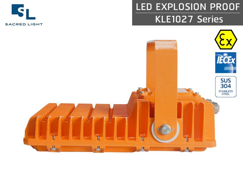 โคมไฟฟลัดไลท์กันระเบิด LED รุ่น KLE1027 Series (ATEX/IECEx)