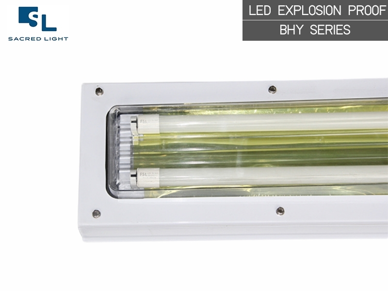 โคมกันระเบิดฝังฝ้า T8 LED BHY Series | Recessed Explosion Proof Zone 1/2