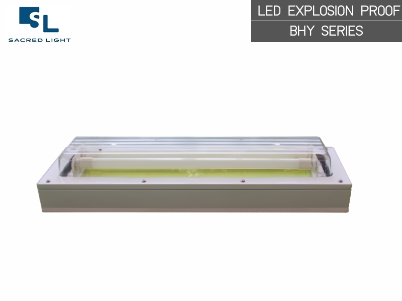 โคมกันระเบิดฝังฝ้า T8 LED BHY Series | Recessed Explosion Proof Zone 1/2