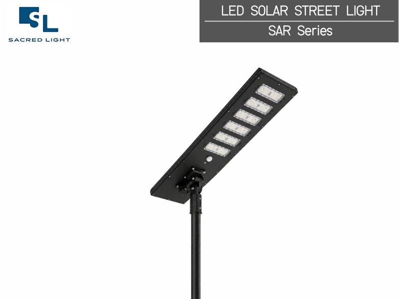 โคมไฟถนนโซล่าเซลล์ All-in-One รุ่น SAR Series ประสิทธิภาพสูง | SacredLight