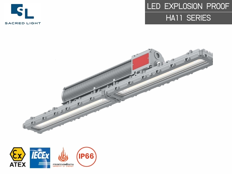 โคมไฟกันระเบิดแบบยาว HA11 Series | Explosion Proof Linear Light Zone 1/2