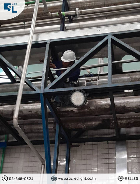 ผลงานการติดตั้งโคมไฟ LED คุณภาพสูง