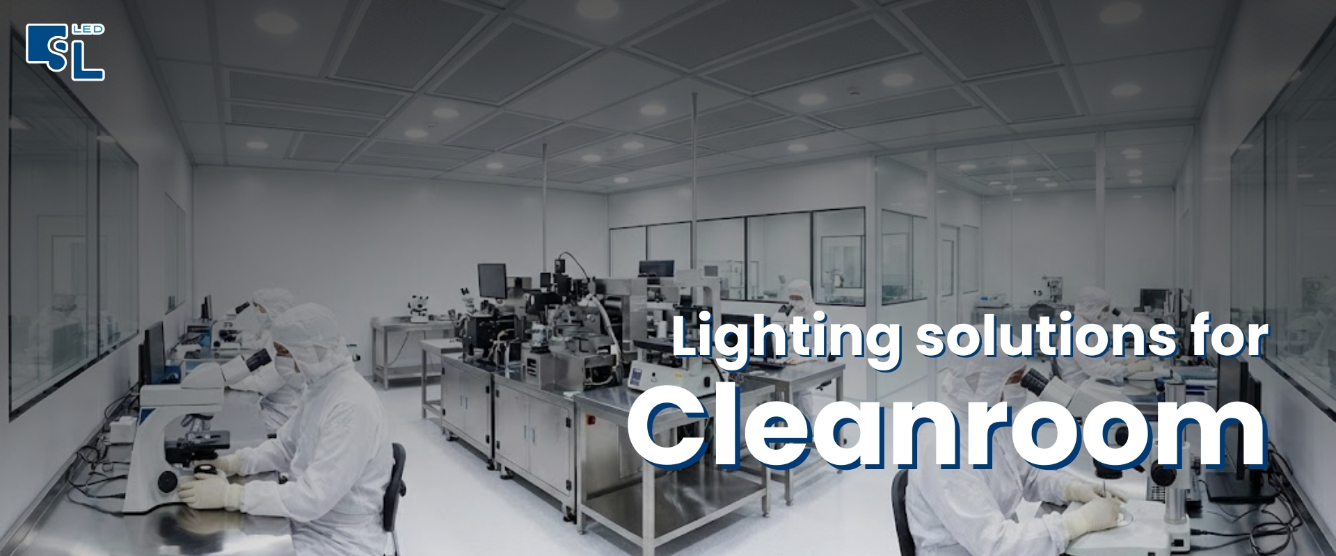 มาตรฐานแสงสว่างห้องคลีนรูม Cleanroom และโคมไฟ Teardrop