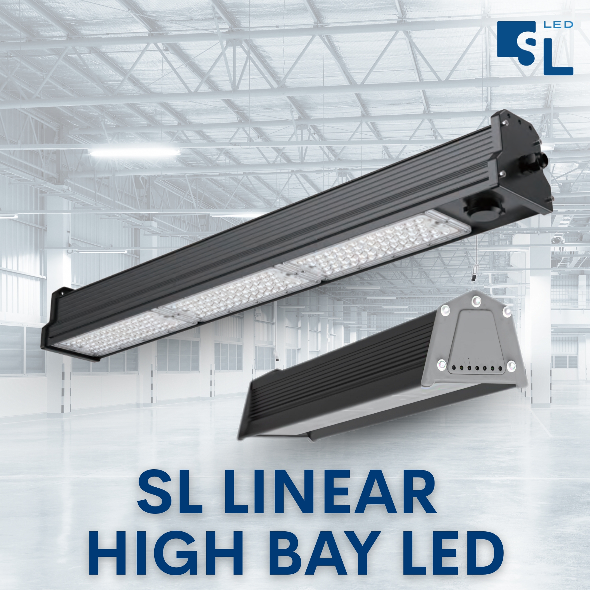 โคมไฟไฮเบย์ LED แบบลิเนียร์ หรือแบบยาว