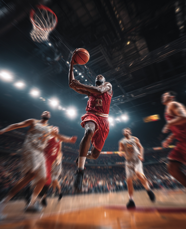 สนามกีฬาบาสเก็ตบอล