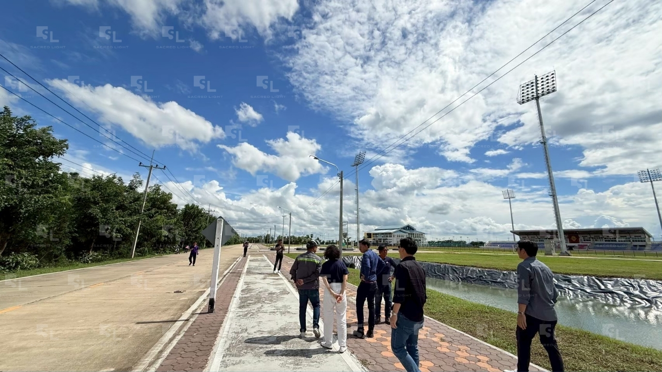 ภาพส่งมอบงานโครงการปรับปรุงแสงสว่าง มหาวิทยาลัยราชภัฏนครสวรรค์