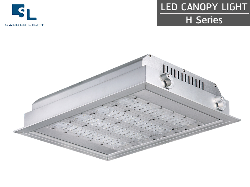 โคมไฟปั๊มน้ำมัน/โคมไฟฝังฝ้า  LED CANOPY LIGHT  รุ่น H Series