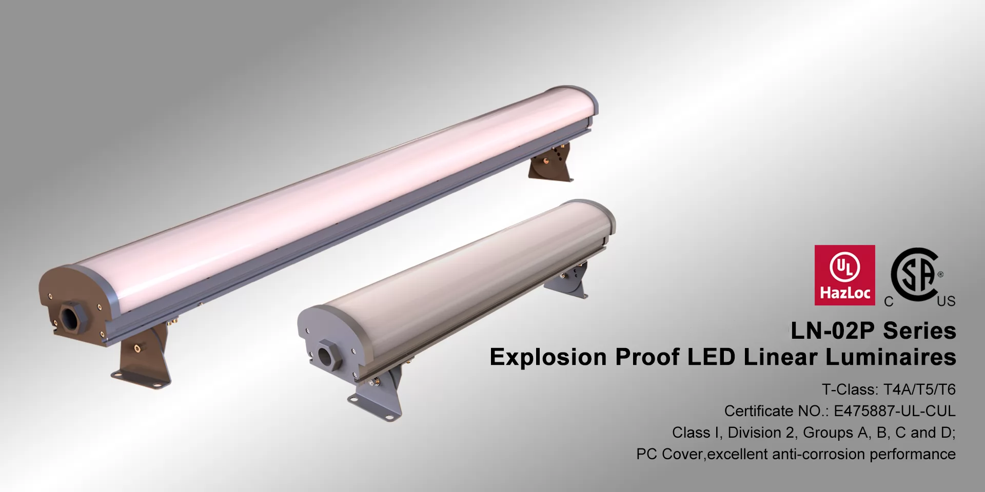 โคมไฟกันระเบิด LED รุ่น SL CES-LN-02P