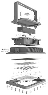 มีการระบายความร้อนที่ดี   โคมกันระเบิด LED (LED EXPLOSION PROOF) รุ่น SL-FEL-C series มีช่อง LED และ Driver ในตัวพร้อมครีบระบายอากาศให้การระบายความร้อนที่ดีเยี่ยม เพื่อยืดอายุการใช้งานให้ยาวนานมากยิ่งขึ้น