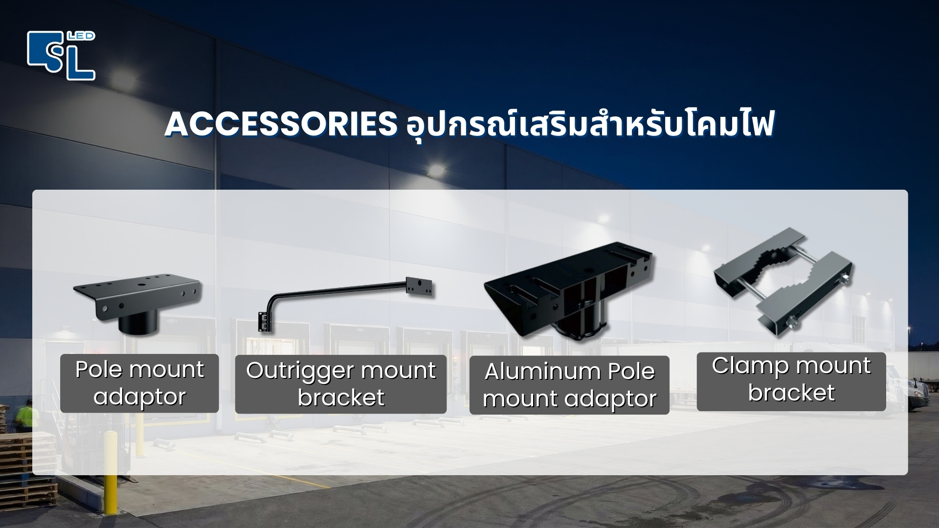 อุปกรณ์เสริมสำหรับการติดตั้ง MASTER-13