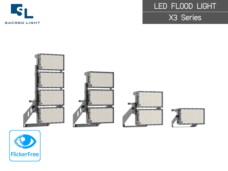 สปอร์ตไลท์ LED 1000W สำหรับเสา High Mast
