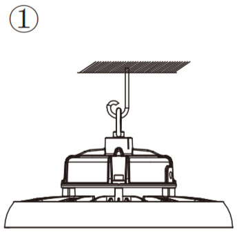 ตัวเลือกการติดตั้งโคมไฮเบย์ LED (LED HIGH BAY) รุ่น E11 Series (Installation)