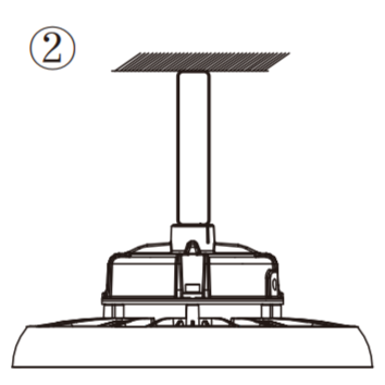 ตัวเลือกการติดตั้งโคมไฮเบย์ LED (LED HIGH BAY) รุ่น E11 Series (Installation)