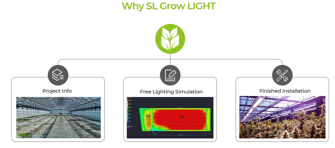ทำไมต้องเลือกใช้ไฟปลูกกัญชา และพืชของ SL